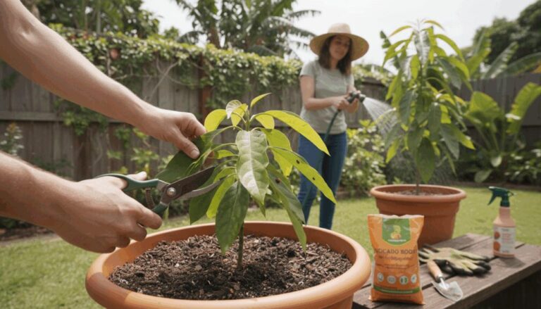 ¿Cómo se cuida la planta de aguacate?