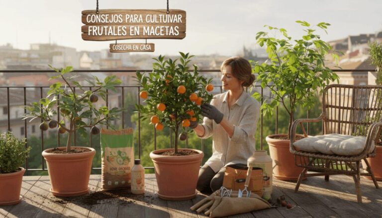 Consejos para cultivar árboles frutales en macetas y disfrutar de una cosecha en casa