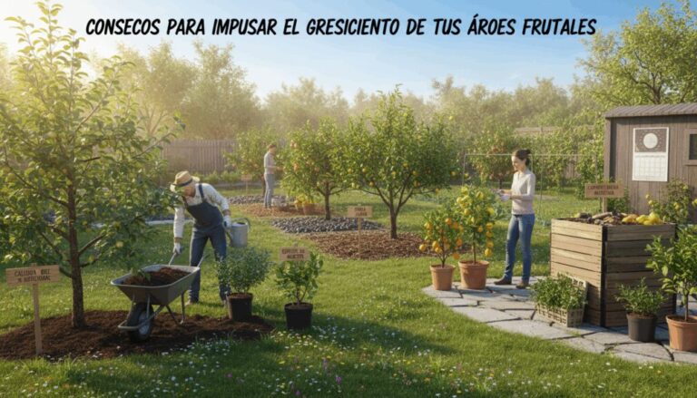 Consejos para impulsar el crecimiento de tus árboles frutales de manera efectiva