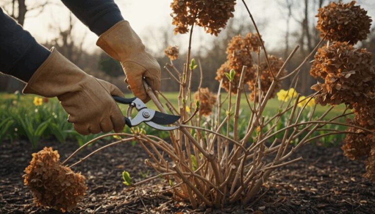 ¿Cuál es la mejor época para podar las hortensias?