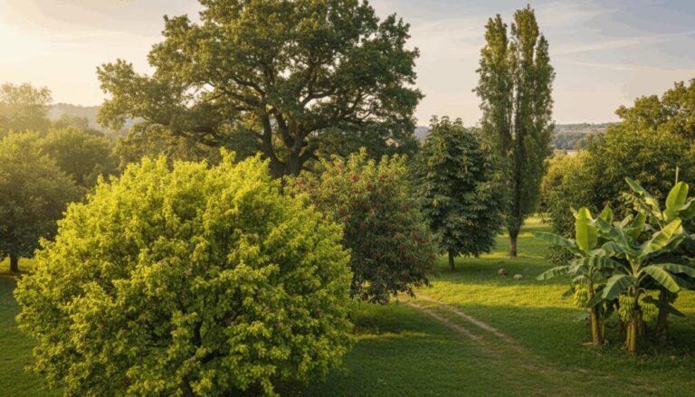 ¿Cuáles son los árboles frutales más frondosos?