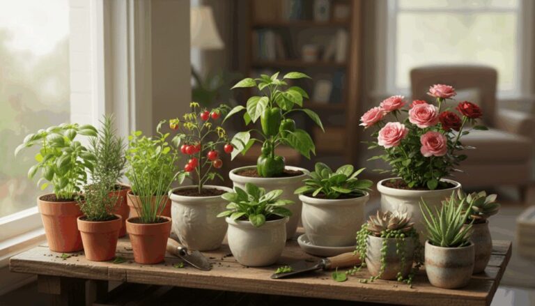 ¿Que se puede plantar en macetas en casa?