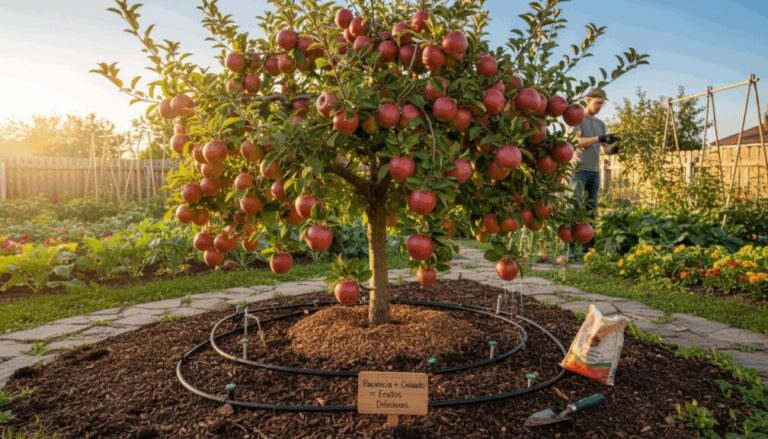 ¿Cómo hacer que un árbol de frutos más rápido?