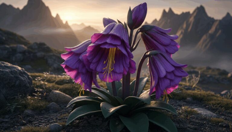 ¿Cómo se llama la flor que florece cada 50 años?