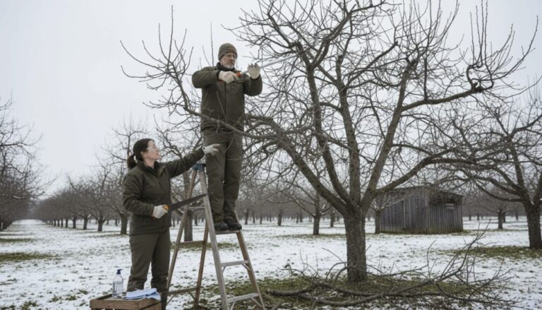 ¿Cómo y cuándo se podan los manzanos?