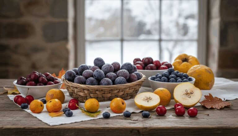¿Cuáles son las frutas de clima frio?