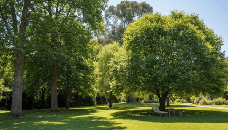 ¿Qué árboles crecen rápido y dan buena sombra?