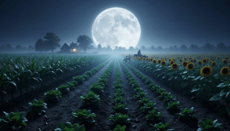 ¿Qué pasa si se siembra en luna llena?