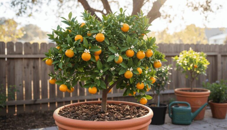 ¿Cómo hacer un árbol de naranja enano?