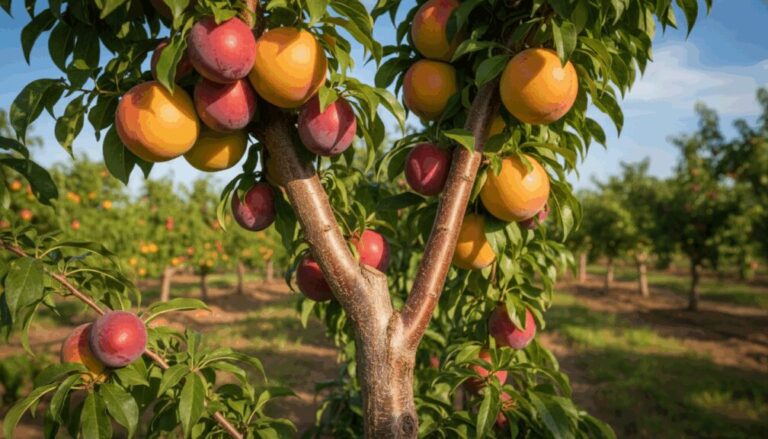 ¿Cómo se llama el injerto de durazno y ciruela?