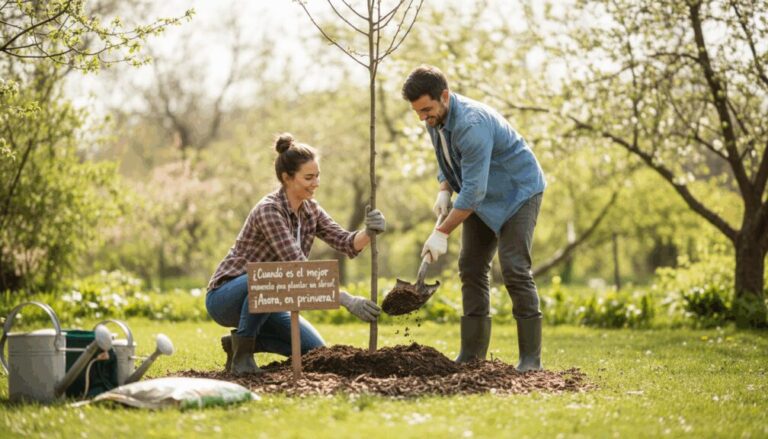 ¿Cuándo es el mejor momento de plantar un árbol?