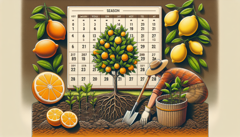 ¿Cuándo se plantan los naranjos y limoneros?