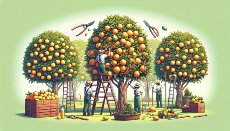 ¿Cuándo se podan los naranjos y limoneros?