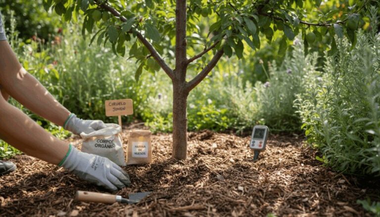 ¿Qué abono necesita un ciruelo?