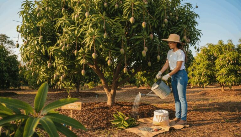 ¿Qué cuidados necesita el mango para su mejor crecimiento?